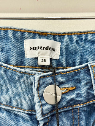 Superdown straight jeans, 28