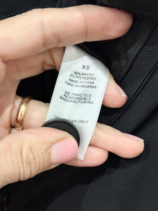 Nonchalant pleated pants wide leg, XS