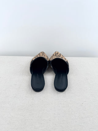 Jenni Kayne pony hair mule cheetah, 37