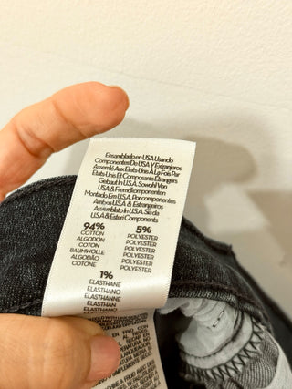 Mother Mid Rise Denim The Weekend Fray Flare Jeans Chip On My Shoulder Womens 29