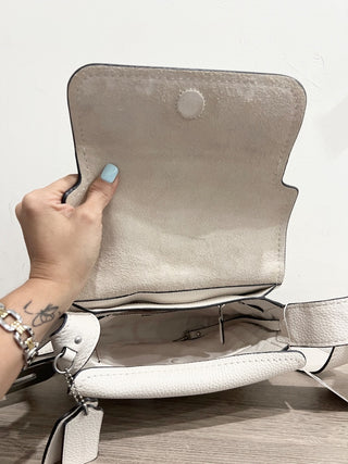 Coach swagger pebbled leather shoulder bag