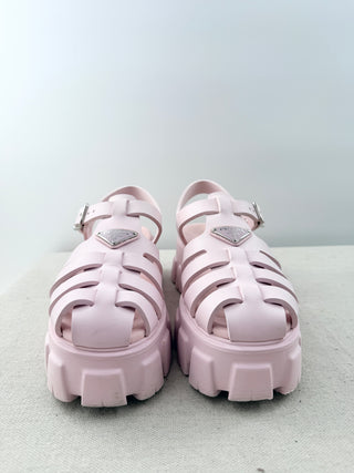 Prada foam rubber fisherman chunky sole sandals extra light, 40