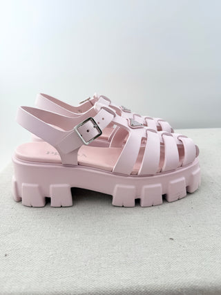 Prada foam rubber fisherman chunky sole sandals extra light, 40