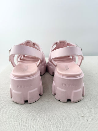 Prada foam rubber fisherman chunky sole sandals extra light, 40