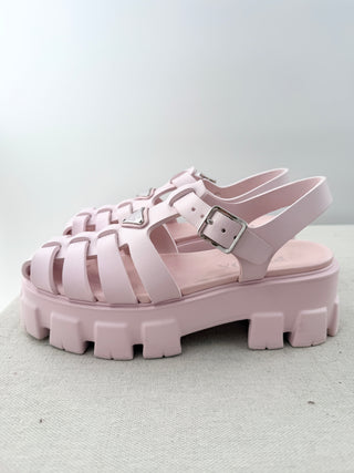 Prada foam rubber fisherman chunky sole sandals extra light, 40