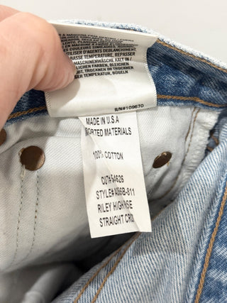 Agolde straight crop jeans, 23