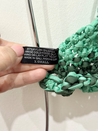 Indah crochet 2 piece swim bikini, XS