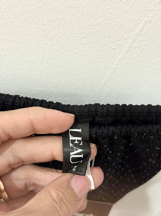 Leau crystal embellished bikini set, XS