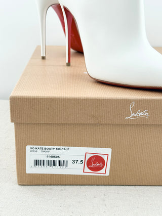 Christian Louboutin so kate 100 leather booties, 375