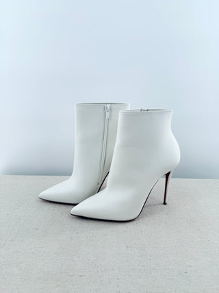 Christian Louboutin so kate 100 leather booties, 375