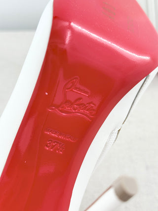Christian Louboutin so kate 100 leather booties, 375