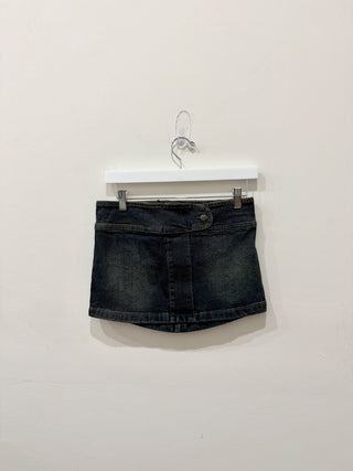 Superdown mini denim skirt, S