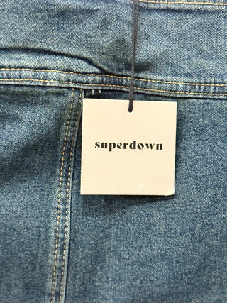 Superdown mini denim skirt, S