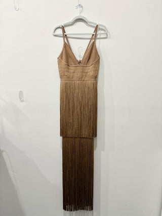 CupShe asymmetrical set top and midi skirt, XS