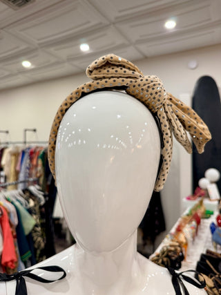 Lele Sadoughi velvet bow headband