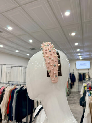 Lele Sadoughi pearl embellished headband
