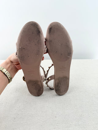Valentino jelly rockstud sandals, 39