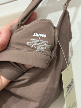 Skims Light Brown Underwear Set, S