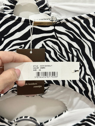 Alexandra Miro cut out anya swimsuit, XS