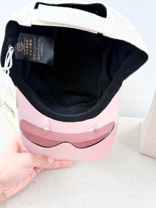 Fendi hat with vizor