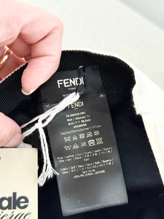 Fendi hat with vizor