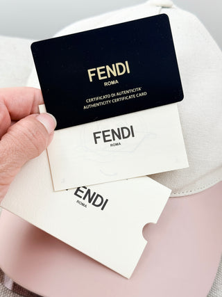 Fendi hat with vizor