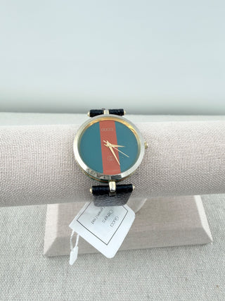 Gucci vintage watch sherry line stripe