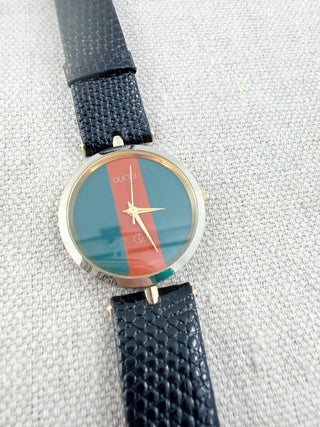 Gucci vintage watch sherry line stripe