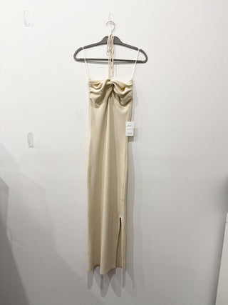 Nikki's beach house ribbed knit long dress, M