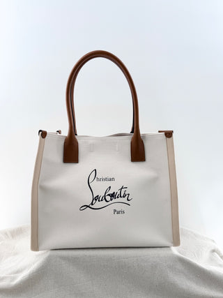 Christian Louboutin astroloubi canvas tote bag