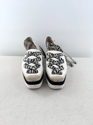 Stella McCartney gaia platform espadriles, 41