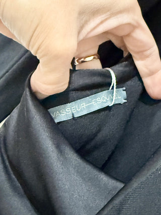 Vasseur - Esquivel Black Dress with Open Back, small