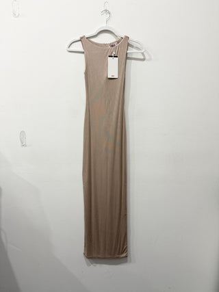 Bayse milana midi dress sleeveless jersey, XS