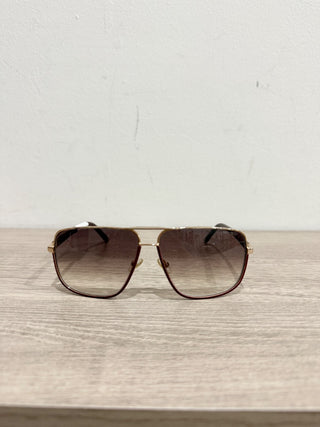 Jimmy Choo carry s metal and leather sunglasses