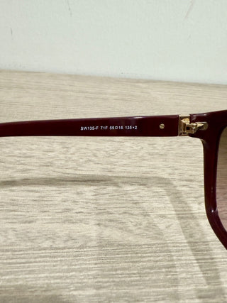 Swarovski SW 135 F sunglasses oversized acetate