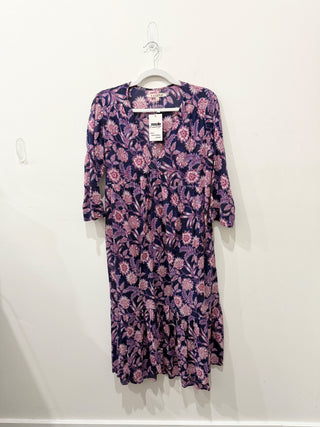 Xirena casual floral midi dress, S