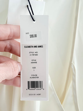 Elizabeth & James silk top, L