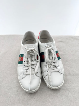 Gucci leather classic sneakers, 37.5