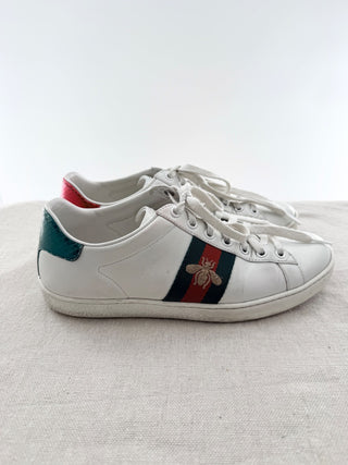 Gucci leather classic sneakers, 37.5