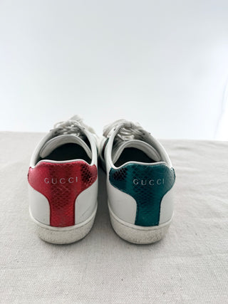 Gucci leather classic sneakers, 37.5