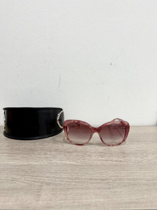 Bvlgari Pink Framed Women's Sunglasses 8180-B