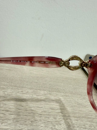 Bvlgari Pink Framed Women's Sunglasses 8180-B