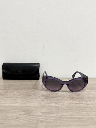 Versace Women's Sunglasses Purple Frame