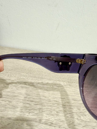 Versace Women's Sunglasses Purple Frame