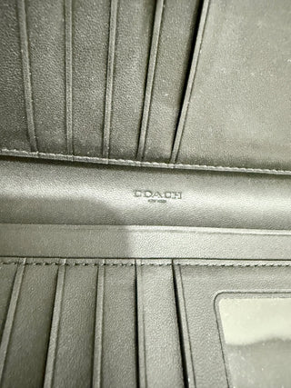 Coach Black Large Wallet/Card holder