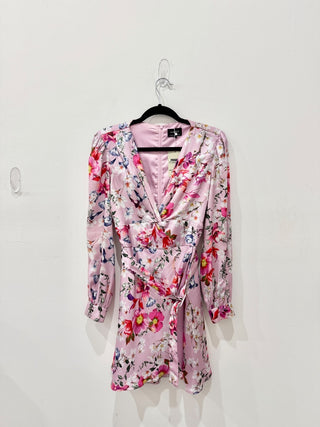 Bardot Pink Mini Dress, Large