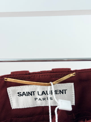 Saint Laurent twill pants straight, FR 40 / US 8