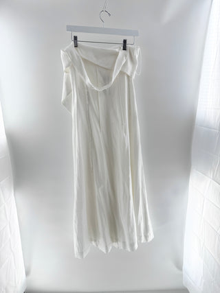 Cult Gaia Linen-Blend Button Dress, S