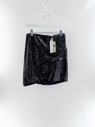 Alice & Olivia Sequined Mini Skirt, 2