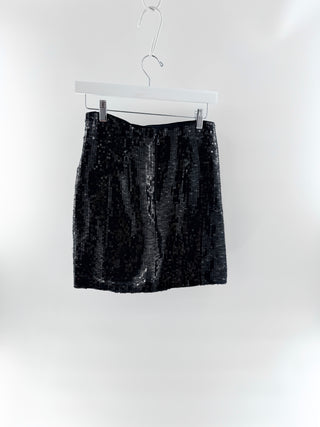 Alice & Olivia Sequined Mini Skirt, 2